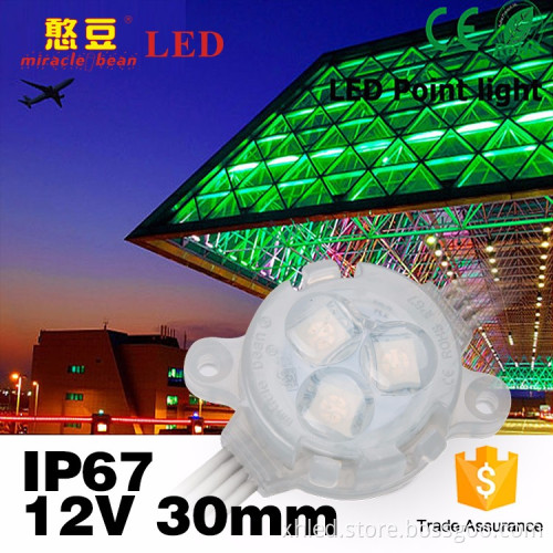 0.75Watts 3 Years Warranty Waterproof IP67 Outdoor 30mm SMD5050 Digital RGB Led Pixels